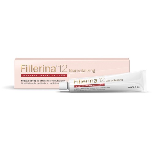 FILLERINA 12 BASE NIGHT CREAM GRADO 4 PLUS TUBO 50 ML - Farmacia Bartoli