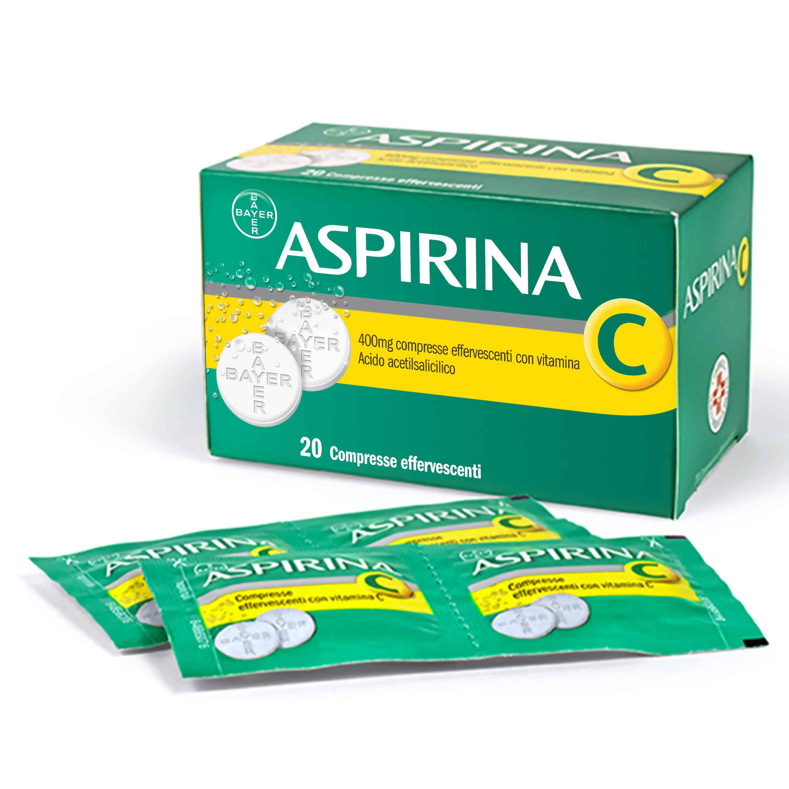 ASPIRINA C*20CPR EFF 400+240MG - Farmacia Bartoli