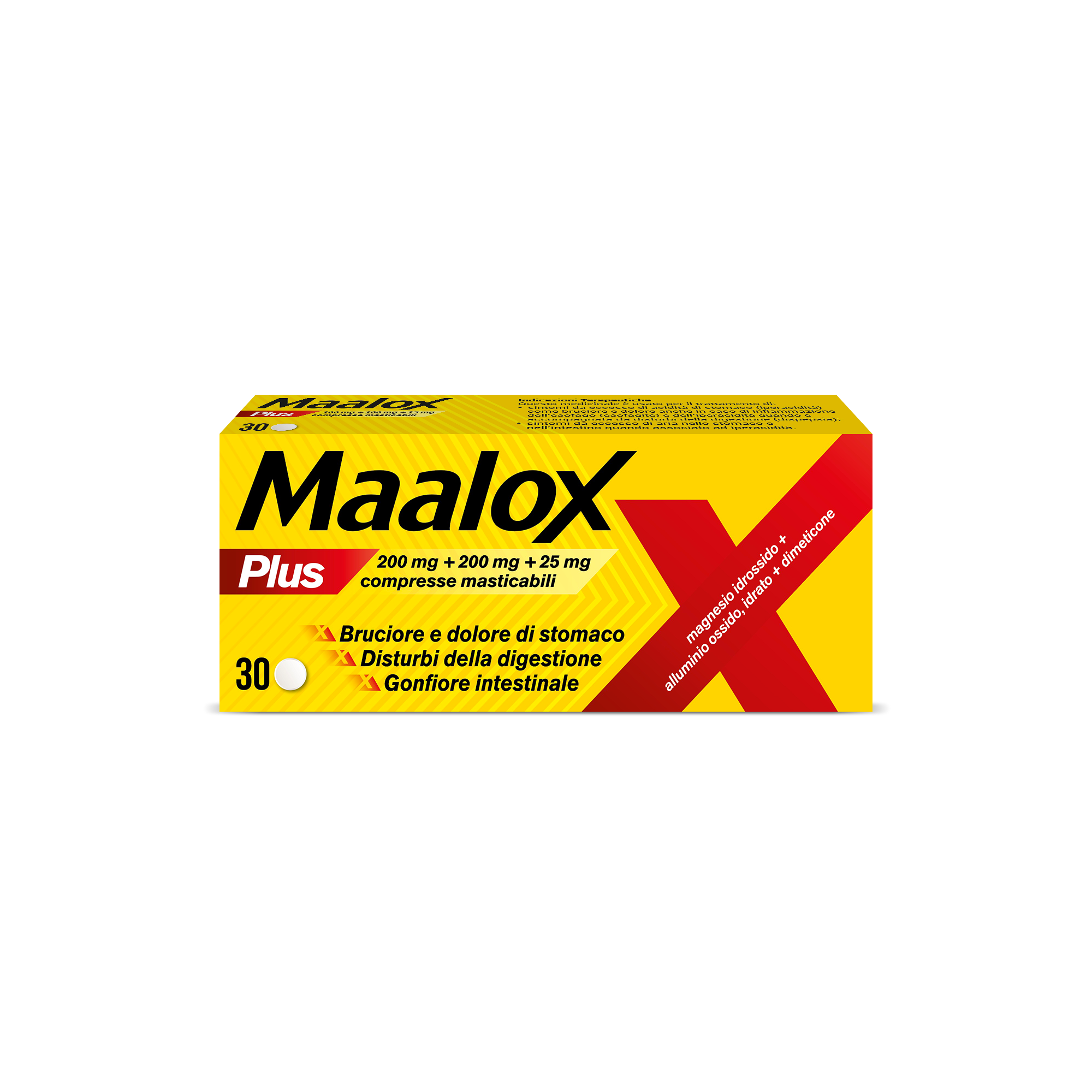 MAALOX PLUS*30CPR MAST - Farmacia Bartoli