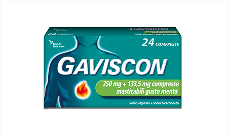 GAVISCON*24CPR MENT250+133,5MG - Farmacia Bartoli