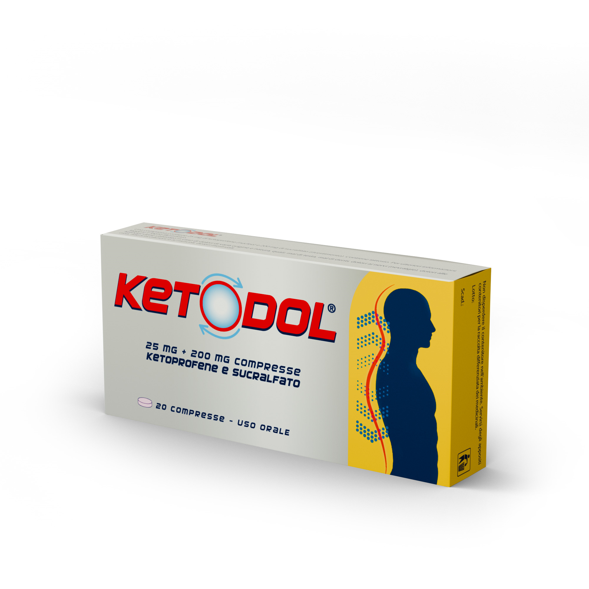 KETODOL*20CPR 25MG+200MG - Farmacia Bartoli