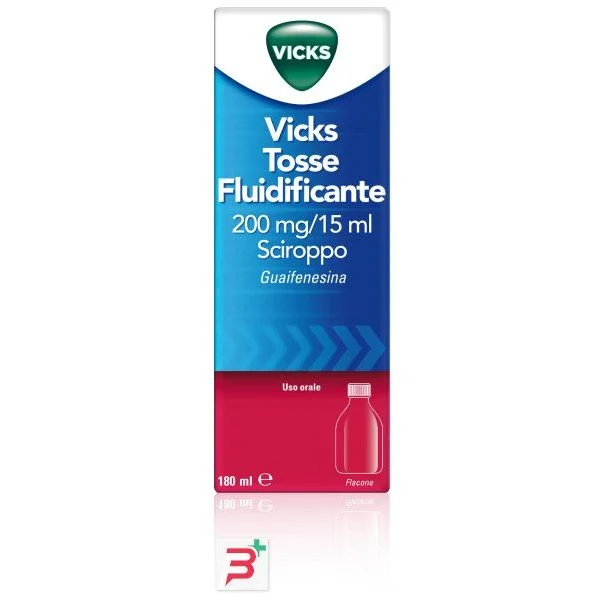 VICKS TOSSE FLUIDIF*FL 180ML - Farmacia Bartoli