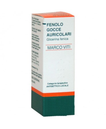 FENOLO MV*GTT OTO 10G1% - Farmacia Bartoli