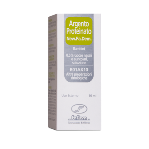 ARGENTO PROTEINATO*0,5% 10ML - Farmacia Bartoli