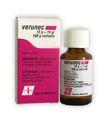 VERUNEC*FL 15G+15G/100G COLLOD - Farmacia Bartoli