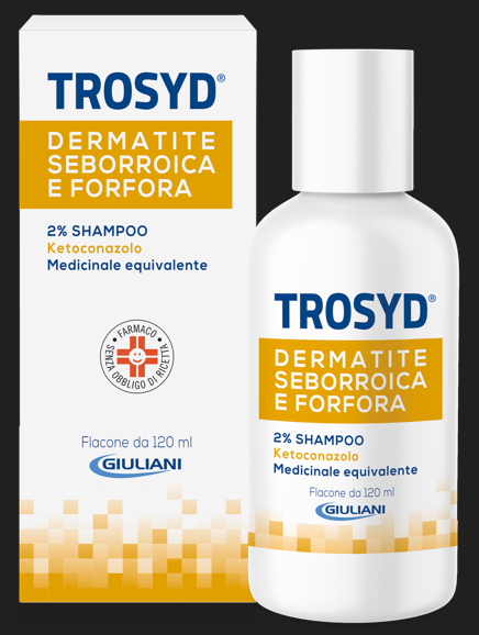 TROSYD DERMATITE SEB*SH120ML2% - Farmacia Bartoli