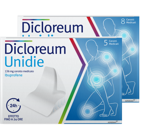 DICLOREUM UNIDIE*8CER 136MG24H - Farmacia Bartoli
