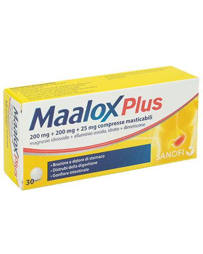 MAALOX PLUS*30CPR MAST - Farmacia Bartoli