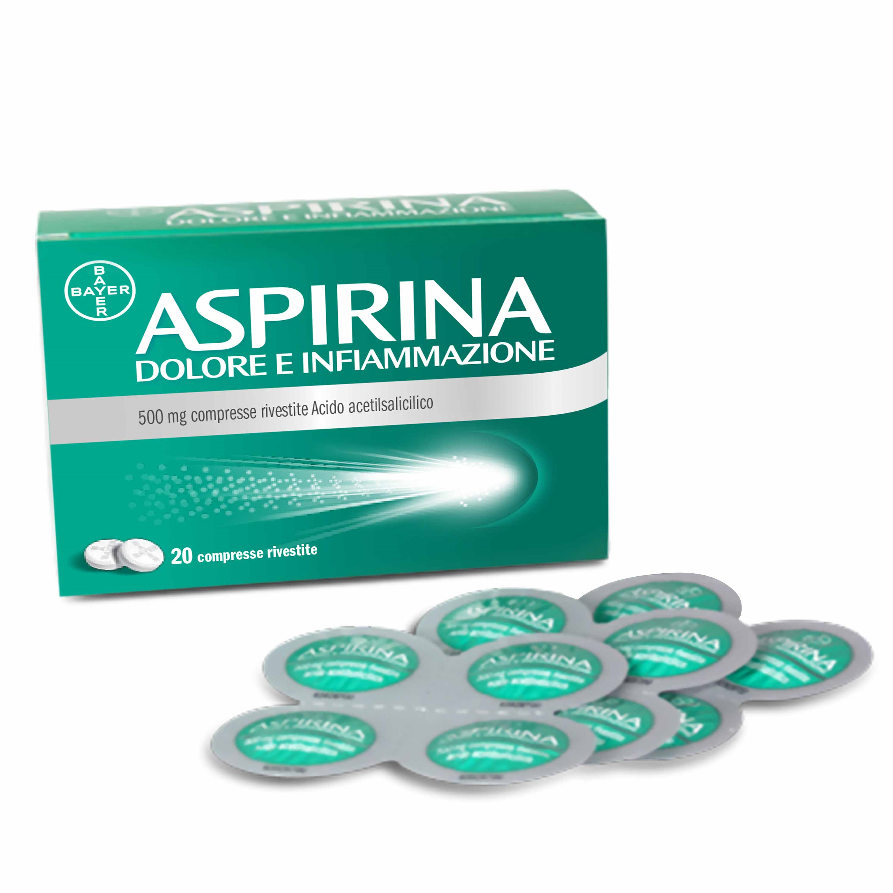 ASPIRINA DOLORE INF*20CPR500MG - Farmacia Bartoli
