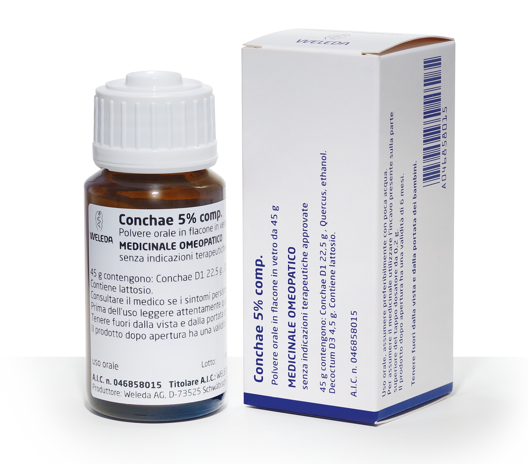 CONCHAE 5% COMP*OS POLV 45G - Farmacia Bartoli