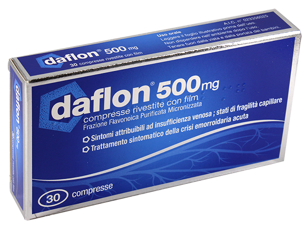 DAFLON*30CPR RIV 500MG - Farmacia Bartoli