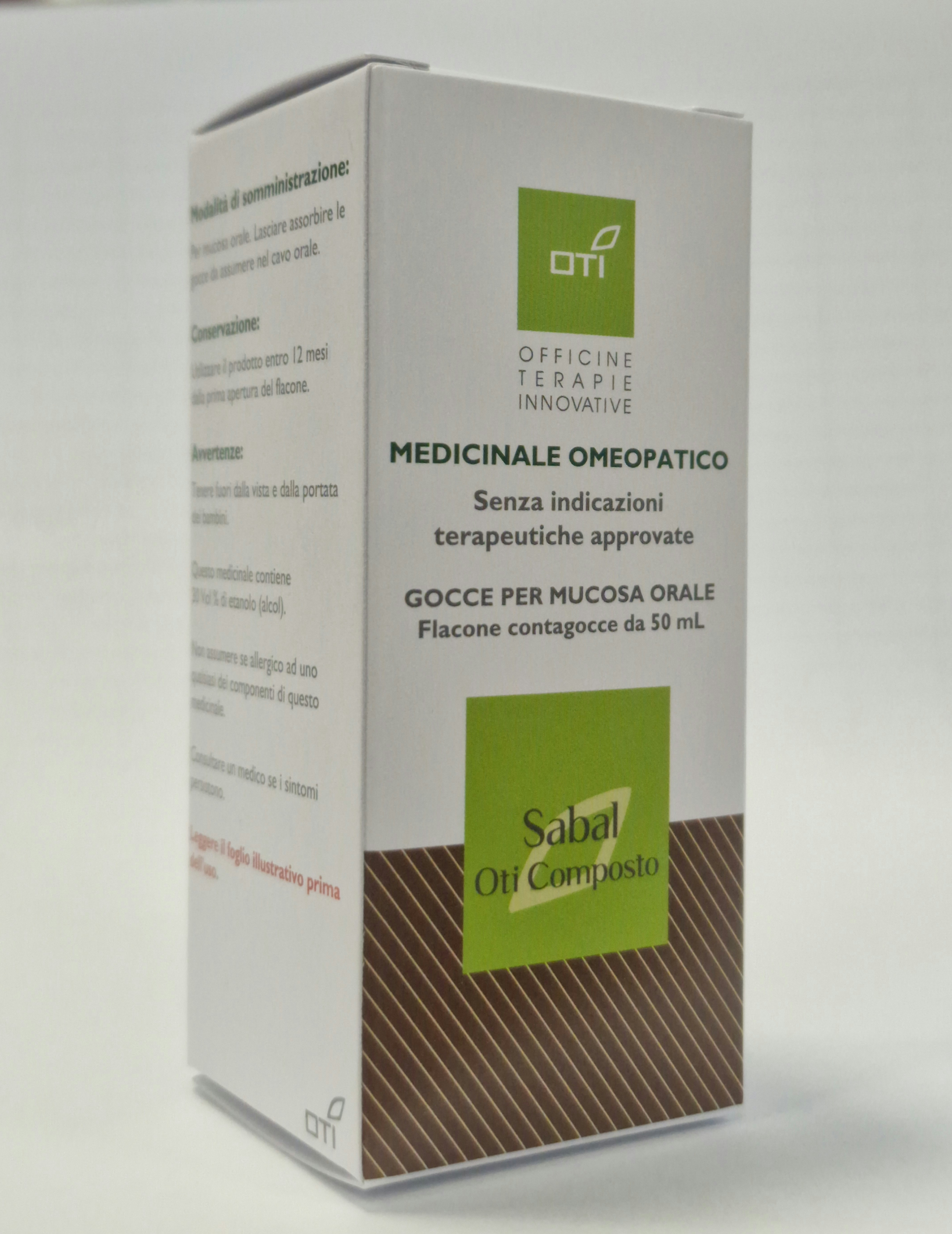 SABAL OTI COMP*OS GTT 1FL 50ML - Farmacia Bartoli