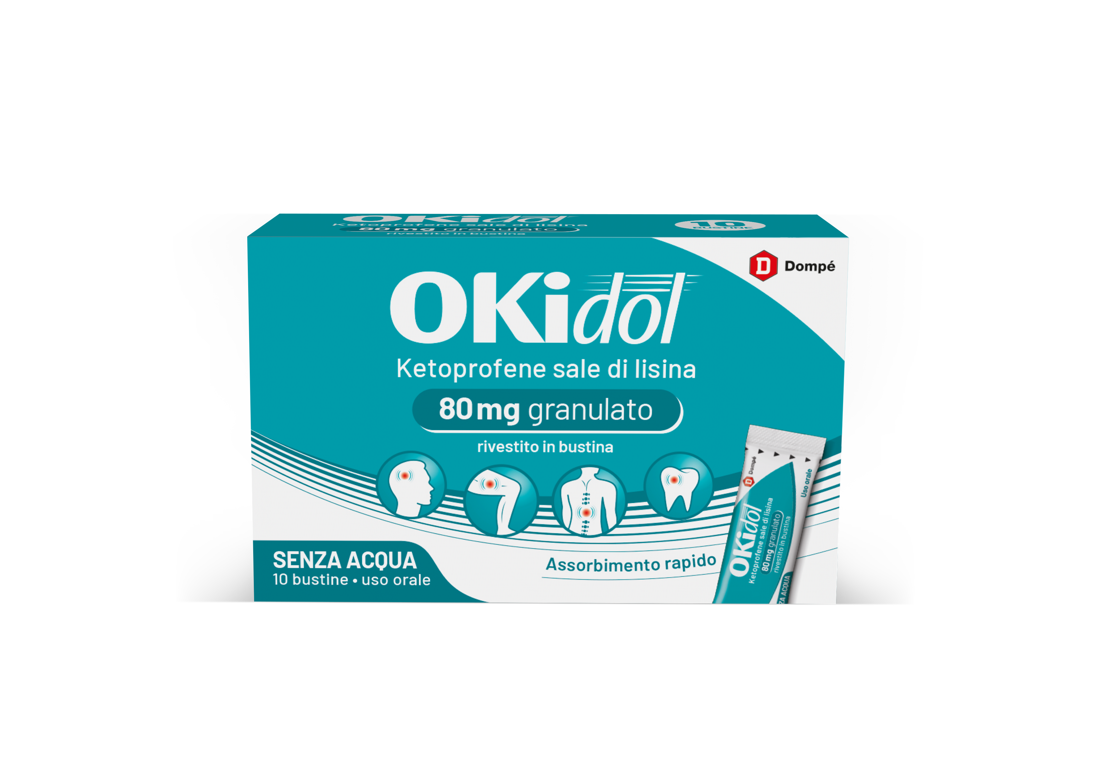 OKIDOL*OS GRAT 10BUST 80MG - Farmacia Bartoli
