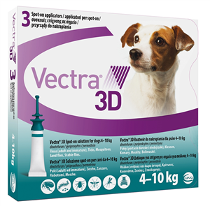 VECTRA 3D*3PIP 4-10KG VERDE - Farmacia Bartoli