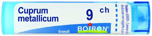 CUPRUM METALLICUM 9 CH GRANULI - Farmacia Bartoli