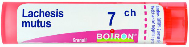 LACHESIS MUTUS 7 CH GRANULI - Farmacia Bartoli