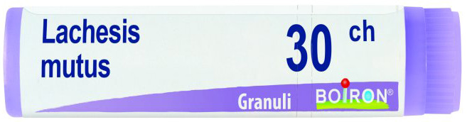 LACHESIS MUTUS 30 CH GLOBULI 1G - Farmacia Bartoli