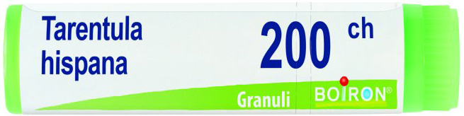 TARENTULA HISPANA 200CH GLOBULI 1G - Farmacia Bartoli