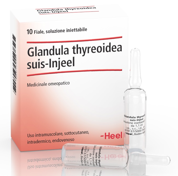 HEEL GLANDULA THYROIDEA SUIS INJEEL 10 FIALE - Farmacia Bartoli