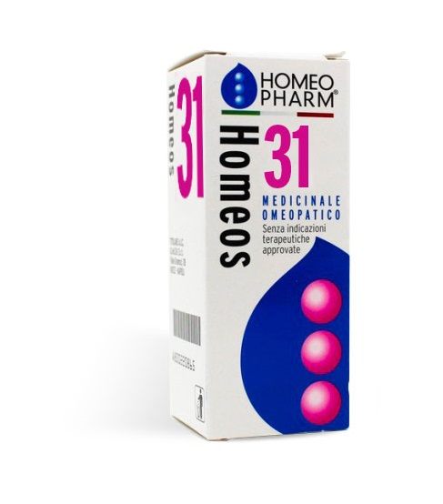HOMEOS 31 GOCCE 50 ML - Farmacia Bartoli