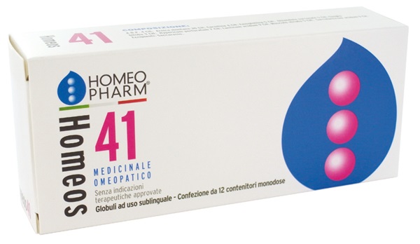 HOMEOS 41 GLOBULI 12 TUBI - Farmacia Bartoli