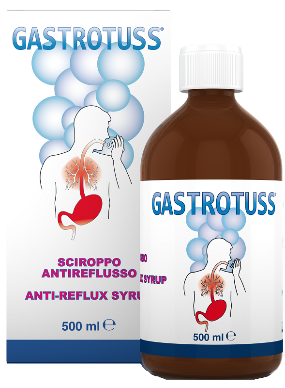 SCIROPPO ANTIREFLUSSO GASTROTUSS 500 ML - Farmacia Bartoli