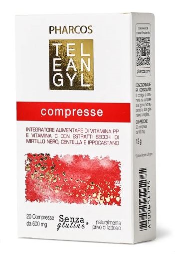 PHARCOS TELEANGYL 20 COMPRESSE DA 600 MG - Farmacia Bartoli