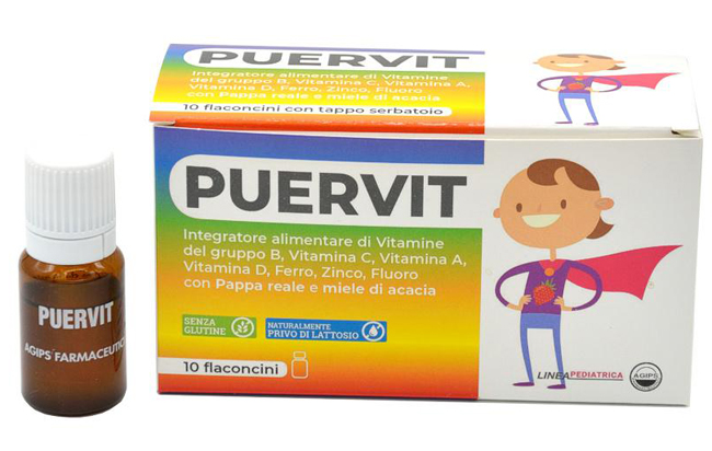 PUERVIT 10 FLACONCINI 10 ML - Farmacia Bartoli