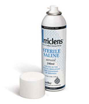 IRRICLENS SOLUZIONE SALINA SPRAY PER DETERSIONE FERITE 240 ML - Farmacia Bartoli