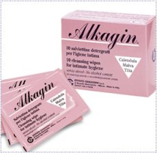 ALKAGIN SALVIETTE DETERGENTI PER IGIENE INTIMA MONOUSO 10 PEZZI - Farmacia Bartoli