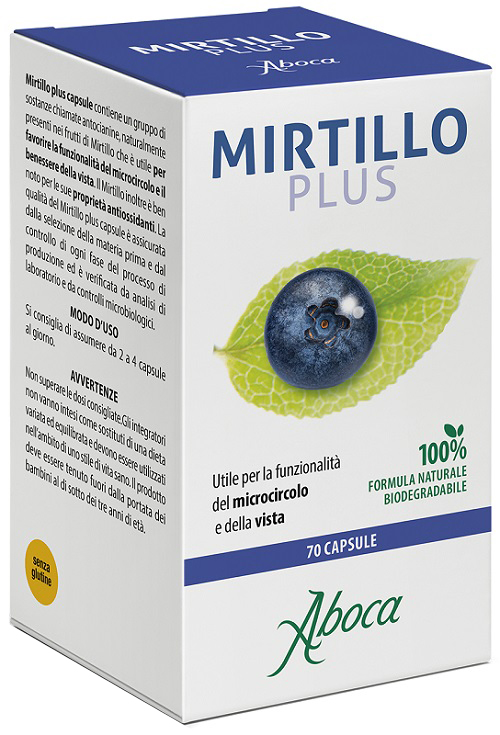 MIRTILLO PLUS 70 CAPSULE - Farmacia Bartoli