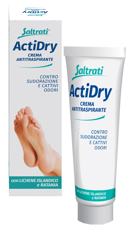 SALTRATI ACTIDRY CREMA ANTITRASPIRANTE 100 ML - Farmacia Bartoli