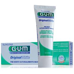 GUM ORIGINAL WHITE DENTIFRICIO 75 ML - Farmacia Bartoli