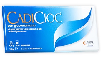 CADICIOC TAVOLETTA LATTE CON GLUCOMANNANO 100 G - Farmacia Bartoli