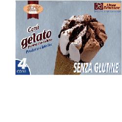CONI GELATO PANNA CIOCCOLATO 4 X 75 G - Farmacia Bartoli