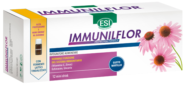 ESI IMMUNILFLOR MINI DRINK 12 MINI DRINK - Farmacia Bartoli