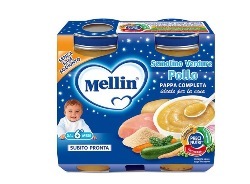 MELLIN BABY CENA COMPLETA POLLO VERDURE 2 PEZZI 200 G - Farmacia Bartoli