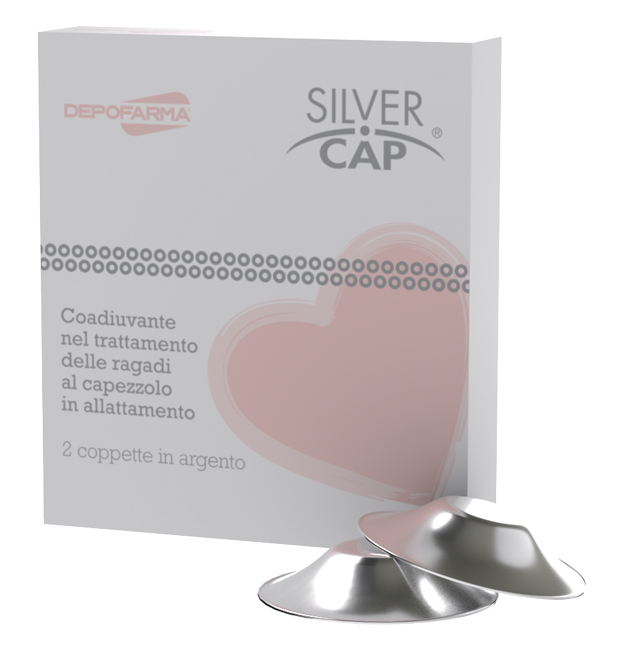 SILVER CAP COPPETTE IN ARGENTO COPRI CAPEZZOLI PER ALLATTAMENTO 2 PEZZI - Farmacia Bartoli