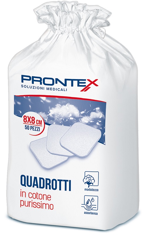 COTONE IDROFILO PRONTEX QUADROTTI - Farmacia Bartoli