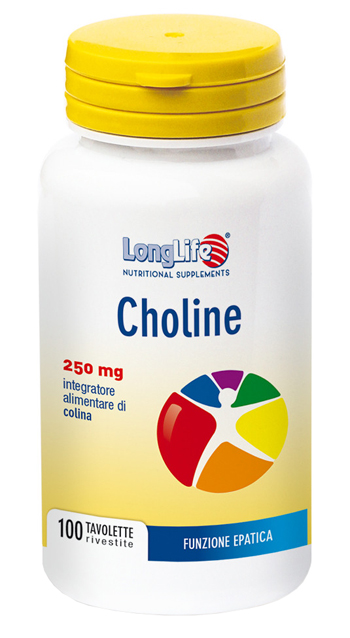 LONGLIFE CHOLINE 100 TAVOLETTE RIVESTITE - Farmacia Bartoli
