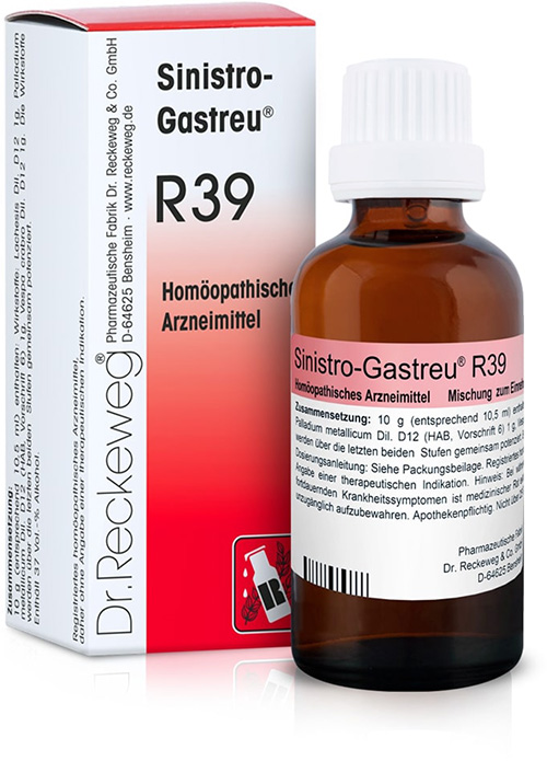 RECKEWEG R39 GOCCE 22 ML - Farmacia Bartoli