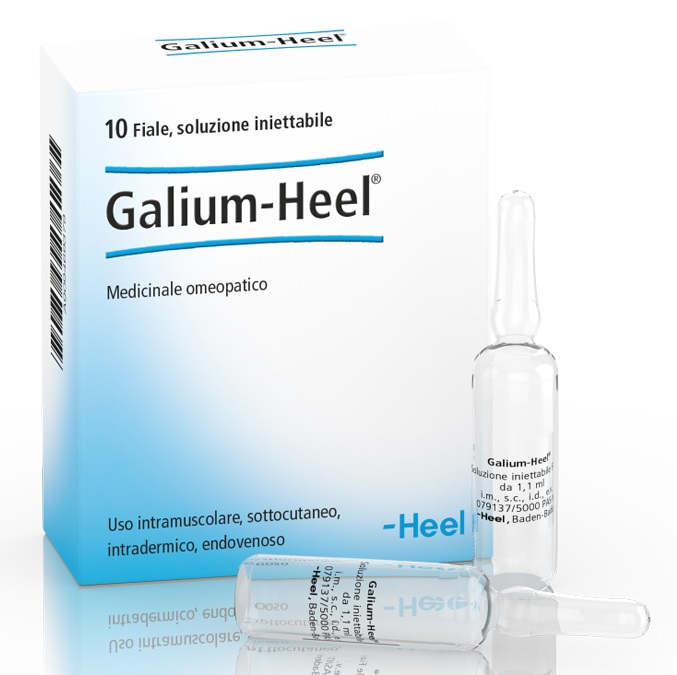 HEEL GALIUM 10 FIALE DA 1,1 ML L'UNA - Farmacia Bartoli