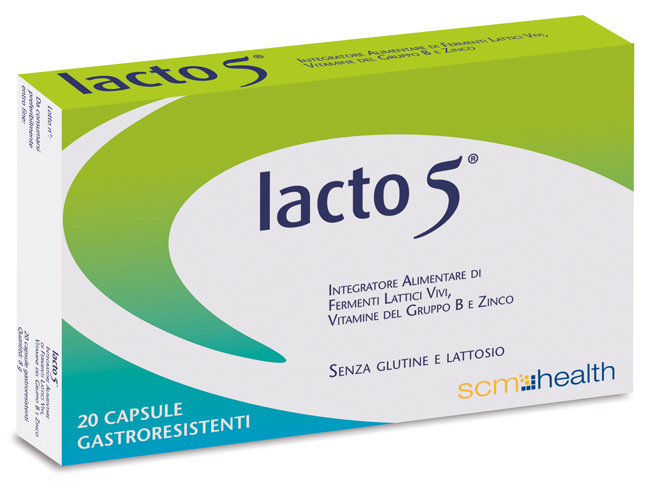 LACTO 5 20 CAPSULE - Farmacia Bartoli