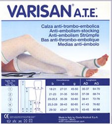 VARISAN ATE 18MMHG CALZA AUTOREGGENTE AG PA BIANCO 3 - Farmacia Bartoli
