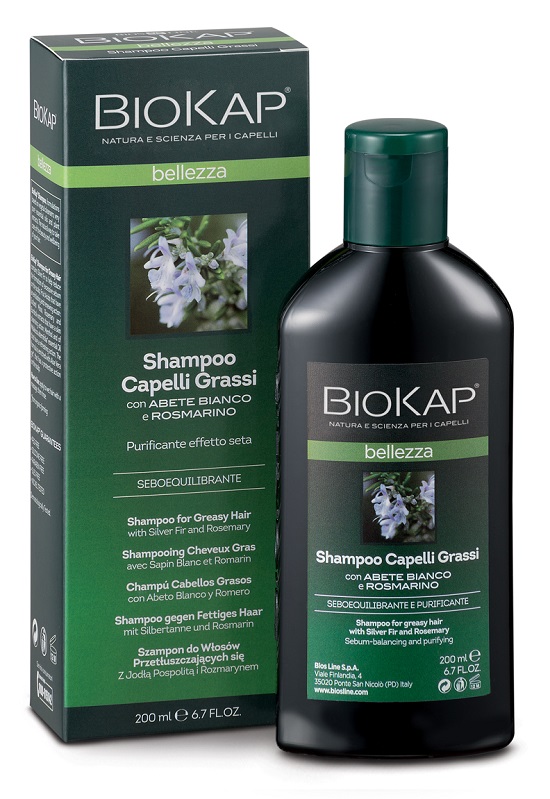 BIOKAP BELLEZZA SHAMPOO CAPELLI GRASSI 200 ML BIOSLINE - Farmacia Bartoli