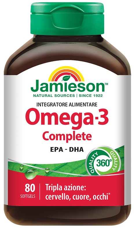 JAMIESON OMEGA 3 COMPLETE 80 PERLE - Farmacia Bartoli