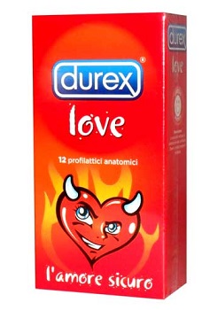 PROFILATTICO DUREX LOVE 12 PEZZI - Farmacia Bartoli