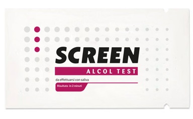 SCREEN ALCOL TEST SALIVA - Farmacia Bartoli