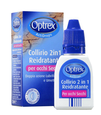 GOCCE OCULARI OPTREX ACTIDROPS 2IN1 REIDRATANTE OCCHI STANCHI 1 PEZZO - Farmacia Bartoli