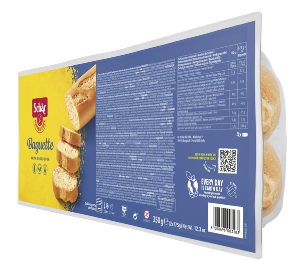 SCHAR BAGUETTE SENZA LATTOSIO 2 X 175 G - Farmacia Bartoli